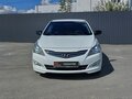 2015 Hyundai Solaris I Рестайлинг, белый, 839000 рублей - вид 1