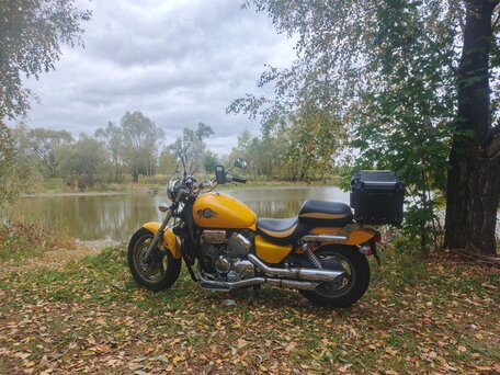 1993 Honda VF 750, жёлтый, 400000 рублей, вид 2
