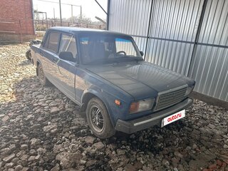 2007 Lada (ВАЗ) 2107, синий, 180000 рублей, вид 1