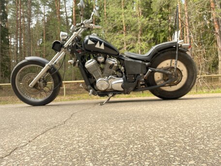 1996 Honda Steed 400, чёрный, 200000 рублей, вид 4