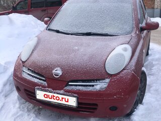 2007 Nissan Micra III (K12), красный, 409999 рублей, вид 1