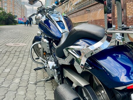 2010 Yamaha XV 1900, синий, 1150000 рублей, вид 5