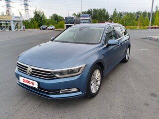 2015 Volkswagen Passat B8, синий, 1490000 рублей, вид 2