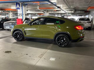 2018 BMW X6 30d II (F16), зелёный, 5000000 рублей, вид 4