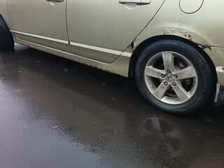 2008 Honda Civic VIII, жёлтый, 450000 рублей, вид 5