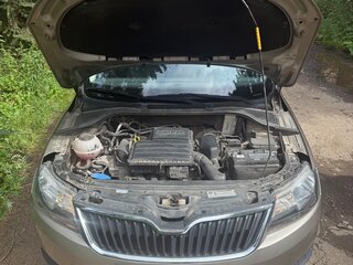 2019 Skoda Rapid I Рестайлинг, бежевый, 1300000 рублей, вид 4