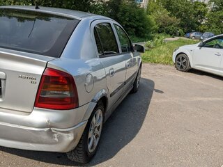 2002 Opel Astra G, серебристый, 240000 рублей, вид 5