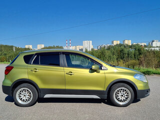 2014 Suzuki SX4 II (S-Cross), зелёный, 1200000 рублей, вид 5