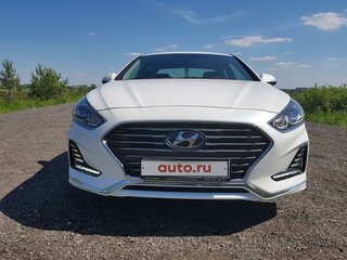 2017 Hyundai Sonata VII (LF) Рестайлинг, белый, 1250000 рублей, вид 2