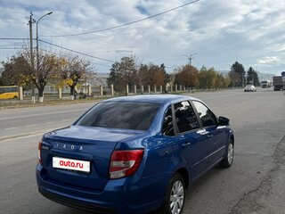 2022 Lada (ВАЗ) Granta I Рестайлинг, синий, 750000 рублей, вид 4