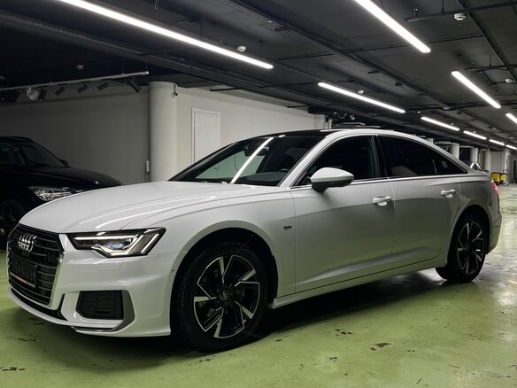 2020 Audi A6 40 TDI V (C8), белый - вид 29