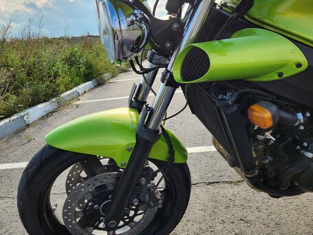 2002 Triumph Speed Four, зелёный, 280000 рублей, вид 5