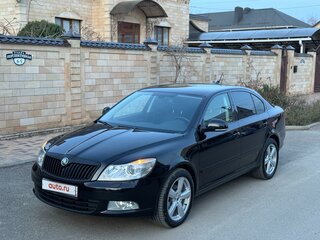 2012 Skoda Octavia II (A5) Рестайлинг, чёрный, 1250000 рублей, вид 1