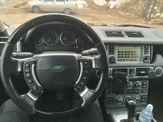 2009 Land Rover Range Rover III Рестайлинг, чёрный, 1300000 рублей, вид 4