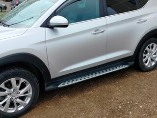 2017 Hyundai Tucson III, серый, 1800000 рублей, вид 2