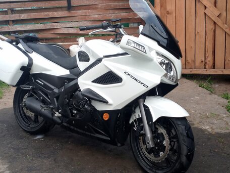 2015 CFMoto 650TK, белый, 350000 рублей, вид 3