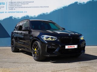 2020 BMW X3 M Competition I (F97), чёрный, 6500000 рублей, вид 2