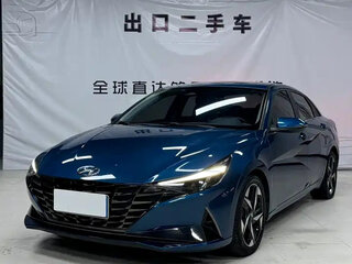 2021 Hyundai Elantra VII (CN7), синий, 1900000 рублей, вид 1
