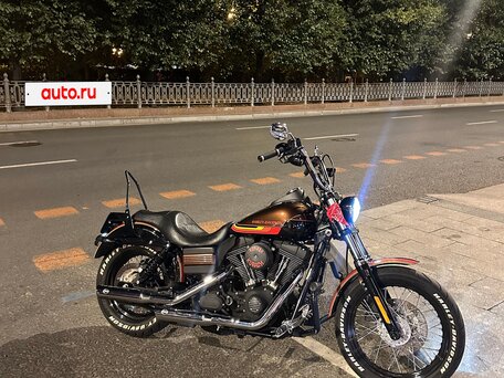 2006 Harley-Davidson Street Bob, коричневый, 700000 рублей, вид 2