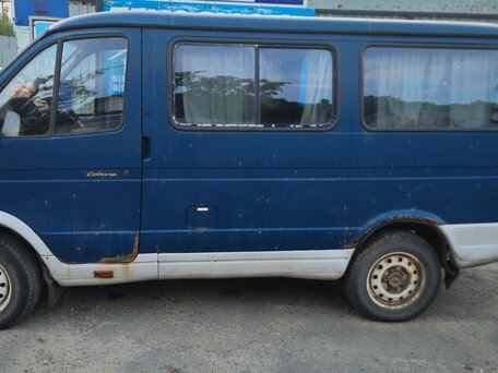 2002 ГАЗ Соболь (2217), синий, 100000 рублей, вид 1