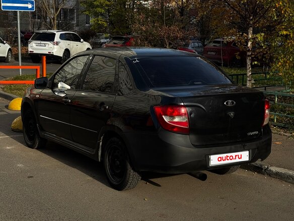 2012 Lada (ВАЗ) Granta I, синий, 170000 рублей - вид 5