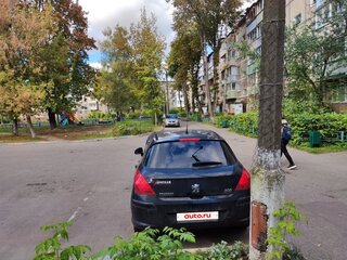 2009 Peugeot 308 I, чёрный, 450000 рублей, вид 4
