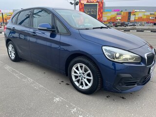 2019 BMW 2 серии Active Tourer 218i F45 Рестайлинг, синий, 1900000 рублей, вид 1