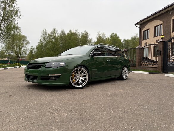 2007 Volkswagen Passat B6, чёрный, 820000 рублей - вид 1