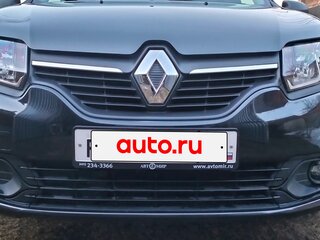 2016 Renault Logan II, чёрный, 950000 рублей, вид 1