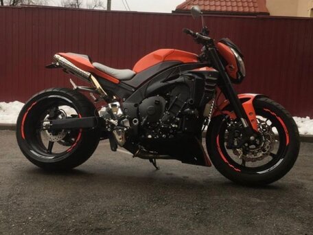 2009 Yamaha YZF-R1, оранжевый, 1950000 рублей, вид 5
