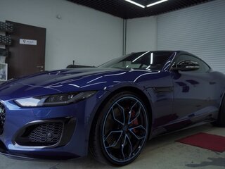 2020 Jaguar F-Type R I Рестайлинг 2, синий, 11000000 рублей, вид 1
