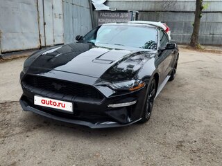 2021 Ford Mustang VI Рестайлинг, чёрный, 3380000 рублей, вид 2