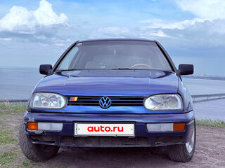 1996 Volkswagen Golf III, синий, 100000 рублей, вид 2