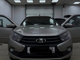 2022 Lada (ВАЗ) Granta I Рестайлинг, серый, 860000 рублей, вид 4