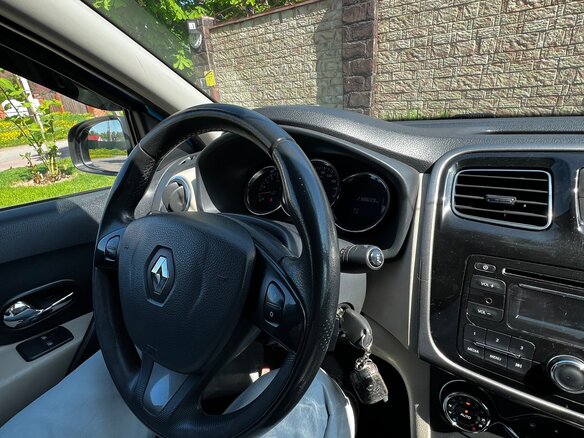2015 Renault Logan II, синий - вид 6