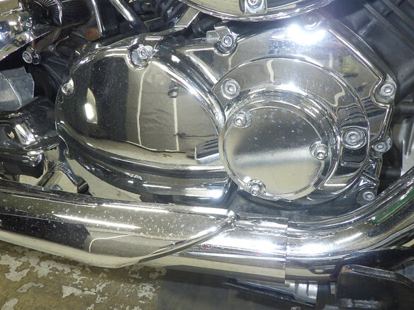 2007 Yamaha XVS1100, чёрный, 600000 рублей - вид 9