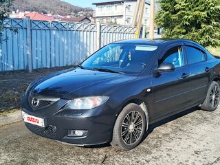 2008 Mazda 3 I (BK) Рестайлинг, чёрный, 495000 рублей, вид 1