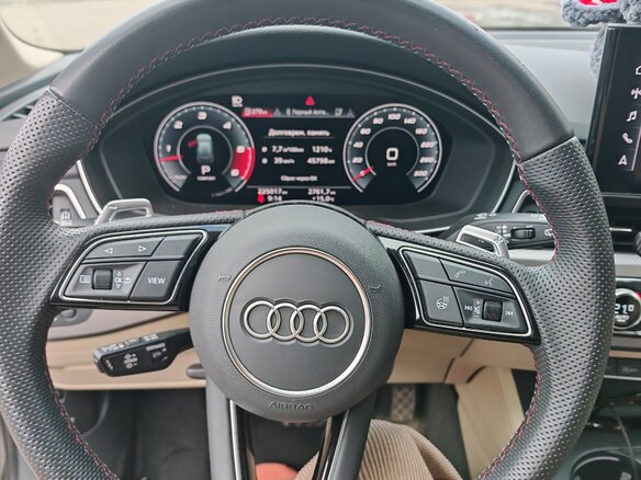 2019 Audi A4 45 TDI V (B9) Рестайлинг, серый, 3750000 рублей - вид 12