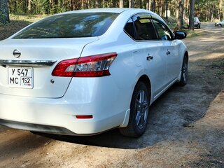 2013 Nissan Sylphy III (B17), белый, 1250000 рублей, вид 2