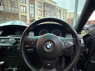2006 BMW 5 серии 530i V (E60/E61), синий, 750000 рублей, вид 4