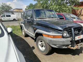 2001 SsangYong Korando II, чёрный, 250000 рублей, вид 2
