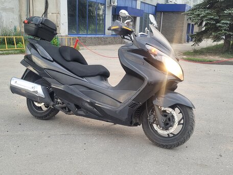 2011 Suzuki Burgman (SkyWave) 250, чёрный, 210000 рублей, вид 2