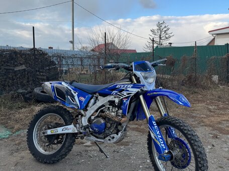 2014 Yamaha WR450F, синий, 480000 рублей, вид 2