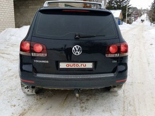2008 Volkswagen Touareg I Рестайлинг, чёрный, 1500000 рублей, вид 2