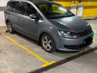 2011 Volkswagen Sharan II, голубой, 1452095 рублей, вид 3