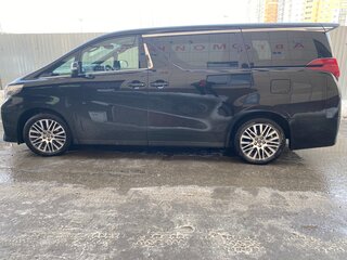 2016 Toyota Alphard III, чёрный, 4200000 рублей, вид 4