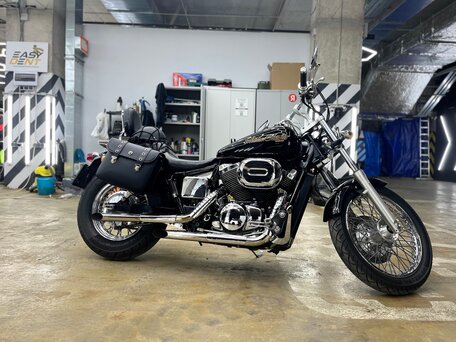 2000 Honda Shadow 400, чёрный, 415000 рублей, вид 4