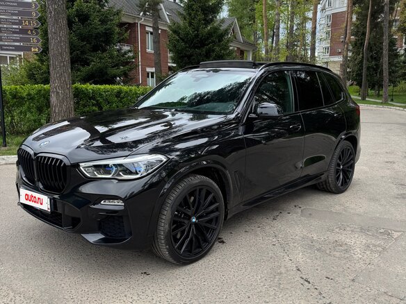 2021 BMW X5 30d IV (G05/G18), чёрный - вид 8