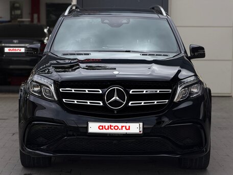 2017 Mercedes-Benz GLS AMG 63 AMG I (X166), чёрный, 4090000 рублей, вид 2