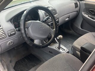 2006 Hyundai Accent ТагАЗ II, красный, 450000 рублей, вид 5